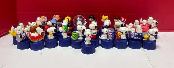 Set of 30 Peanuts Pepsi Bottle Caps