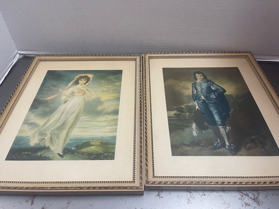 Framed Photos of Boy and Girl