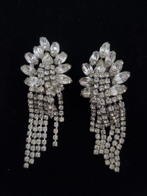 Rhinestone Dangle Earrings