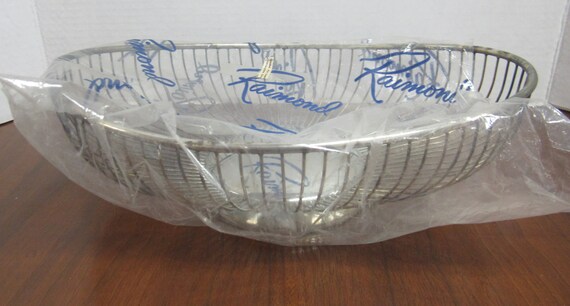 Raimond silverplate basket