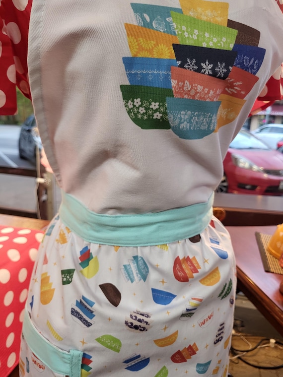 Vintage Inspired Pyrex Apron