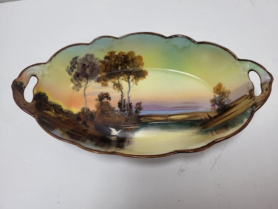 Noritake Hand Painted Dish