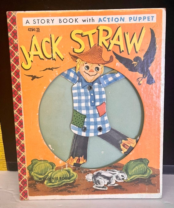 Jack Straw Puppet Bonnie Book