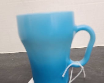Fire King Blue Coca Cola Mug