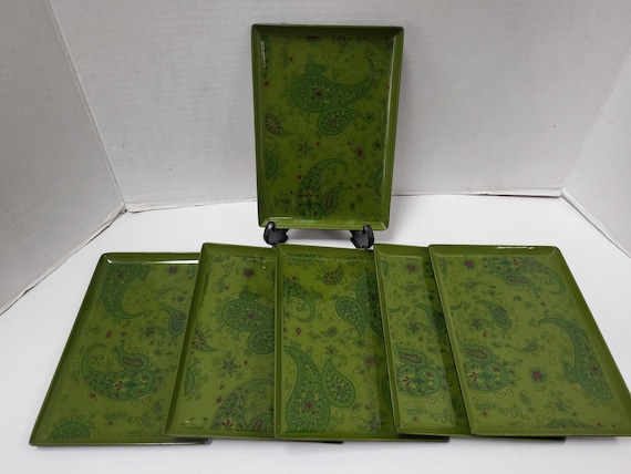 6 Green Takahashi Plates