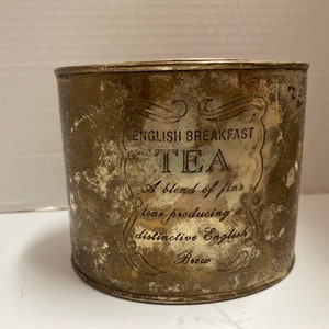 SilverPlated Tea Tin