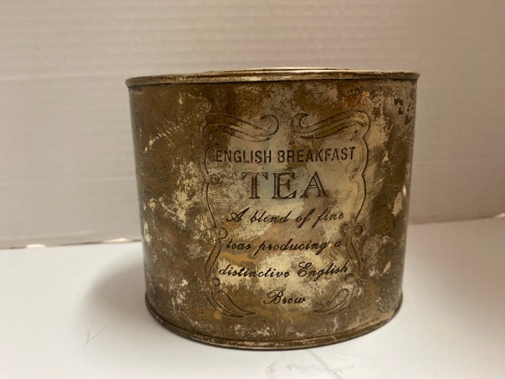 SilverPlated Tea Tin