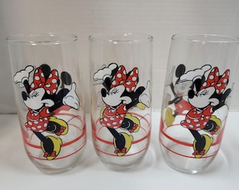 Vasos de cristal de Mickey/Minnie