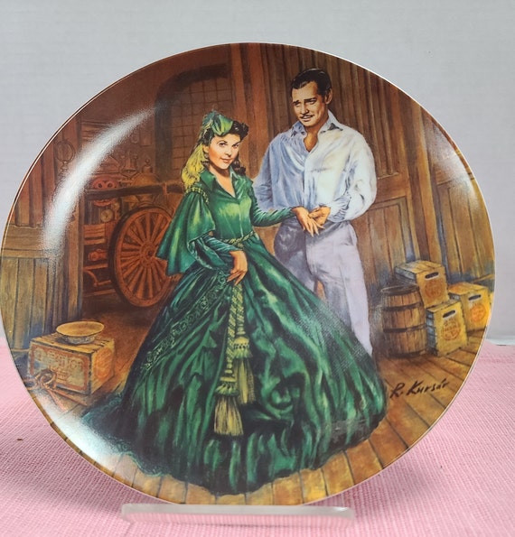 Gone With the Wind plate