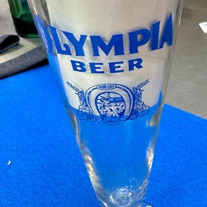 Olympia Beer Pilsner Glass