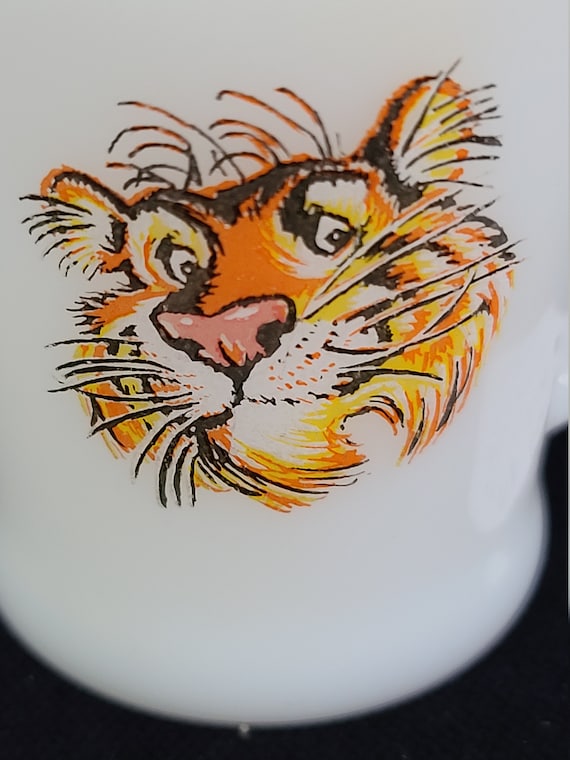 Fire King tiger mug