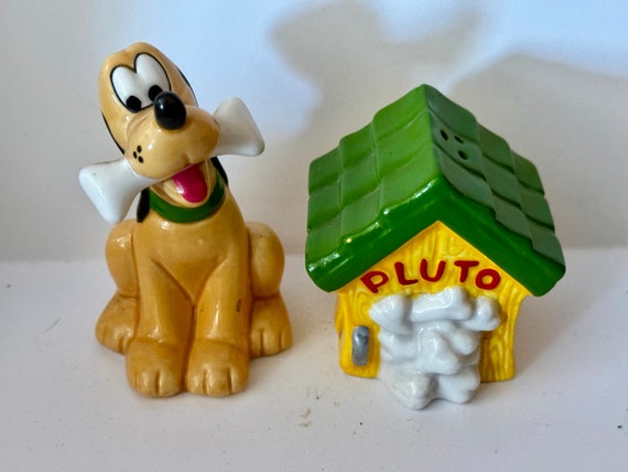 Disney Pluto salt and pepper shakers
