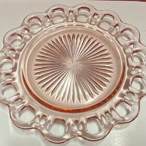 Depression Glass Salad Plate