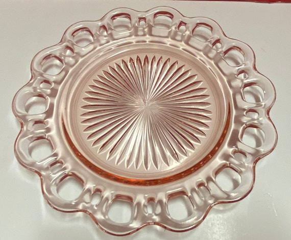 Depression Glass Salad Plate