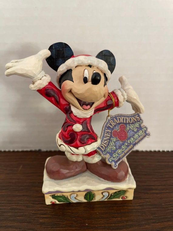 Jim Shore Mickey Mouse Santa