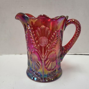 Mosser Iridescent Thistle Pitcher
