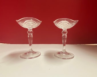 Portacandele in cristallo