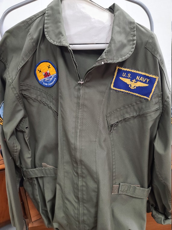 US Navy flight suit