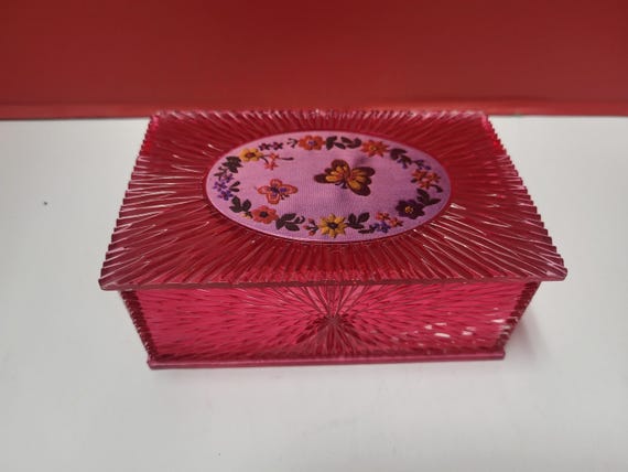 Pink Acrylic Jewlery Box