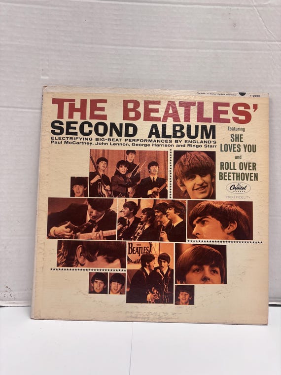 The Beatles Second Album Vinyl Record