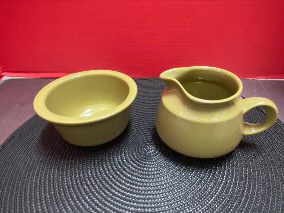 Franciscan Cream and Sugar Set
