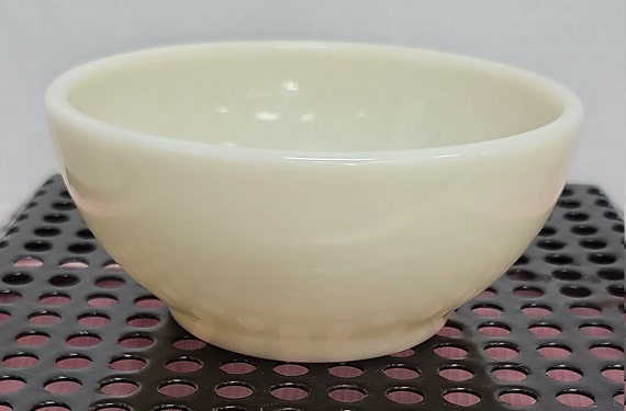 Fire King Ivory chili bowl