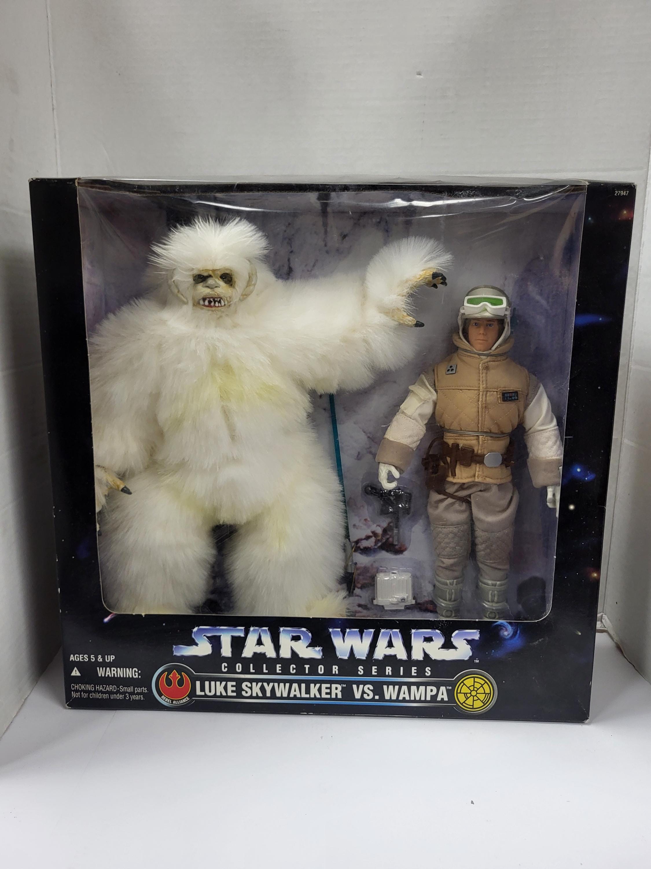 Starwars Luke Skywalker Vs Wampa Toy - Etsy UK