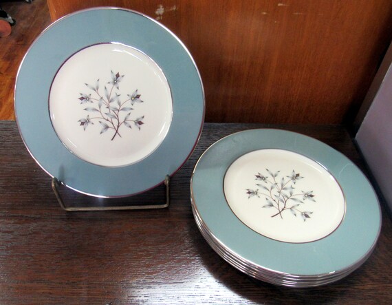 5 Lenox Kingsley Salad Plates