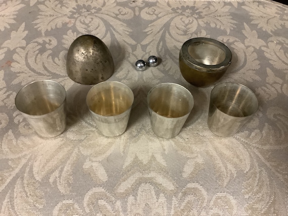 Nesting Shot Glass Egg Set