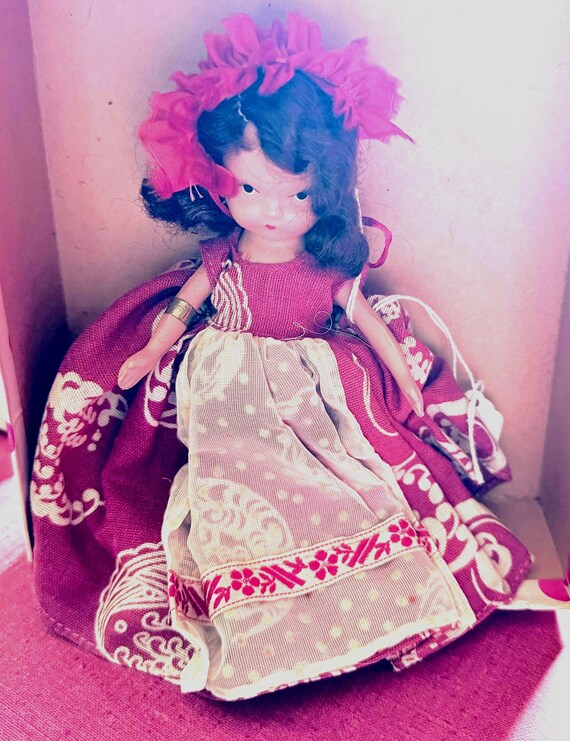 Nancy Ann storybook doll in original outfit and box