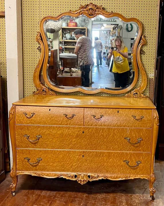 Widdicomb Birdseye Maple Dresser