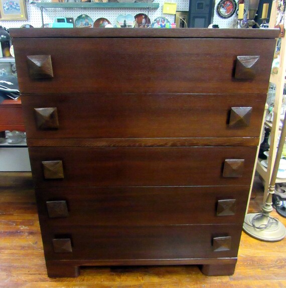 Mid Century tall dresser