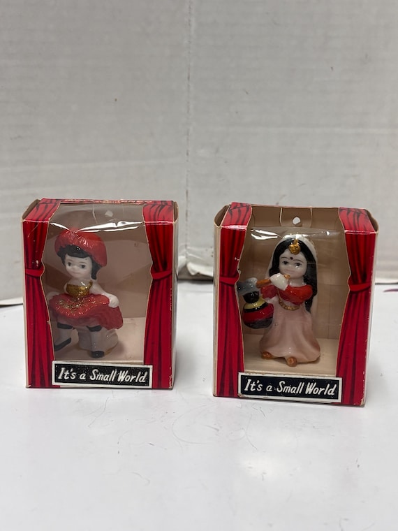 Walt Disney Small World Ceramic Figures