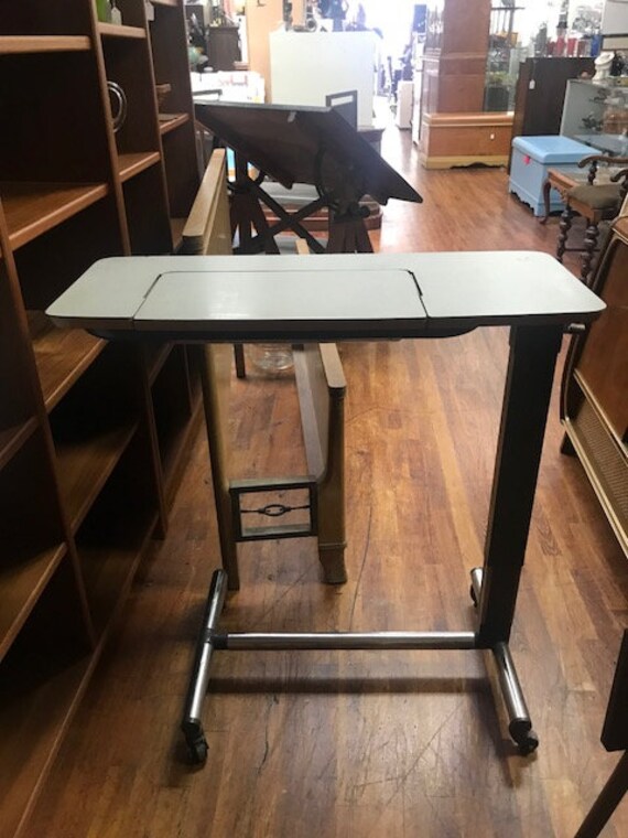 Vintage hospital bed cart