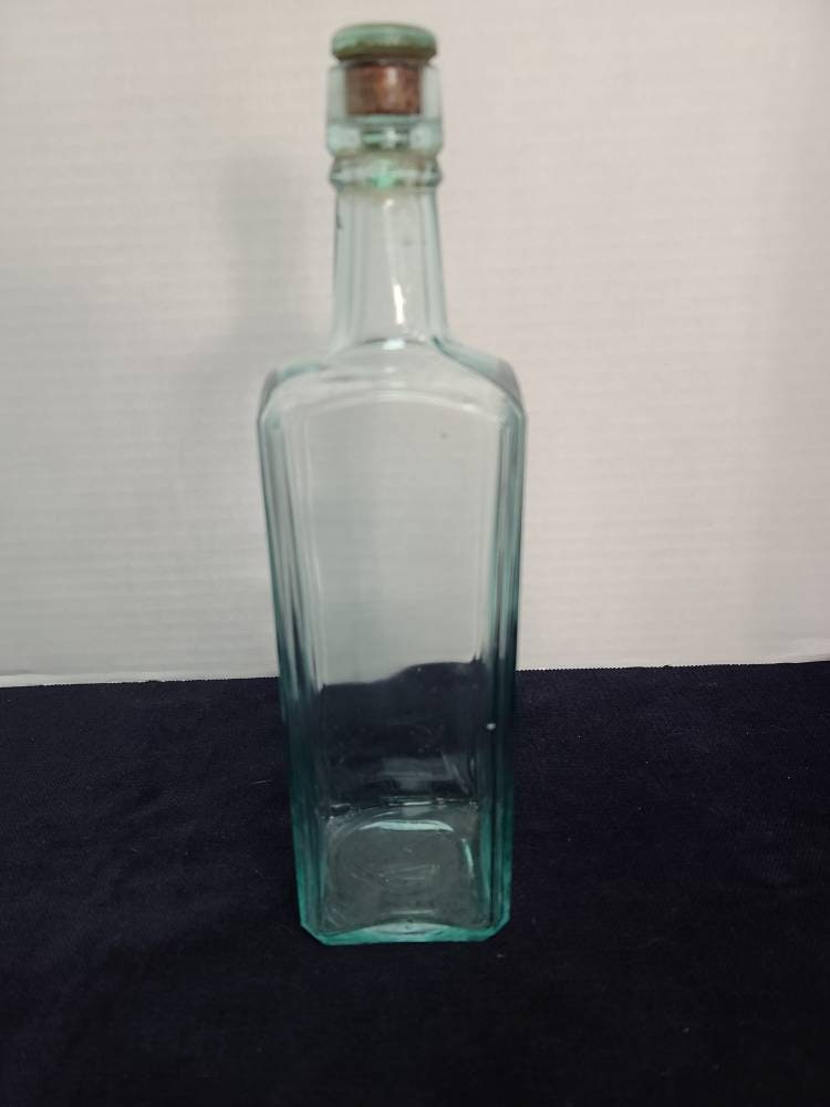 Antique square bottle