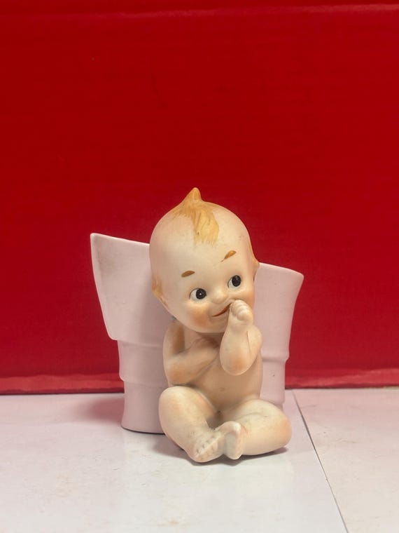 Kewpie Baby Planter