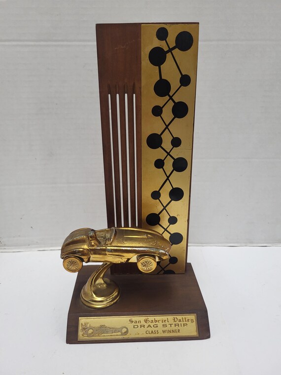 Drag Strip Race Trophy