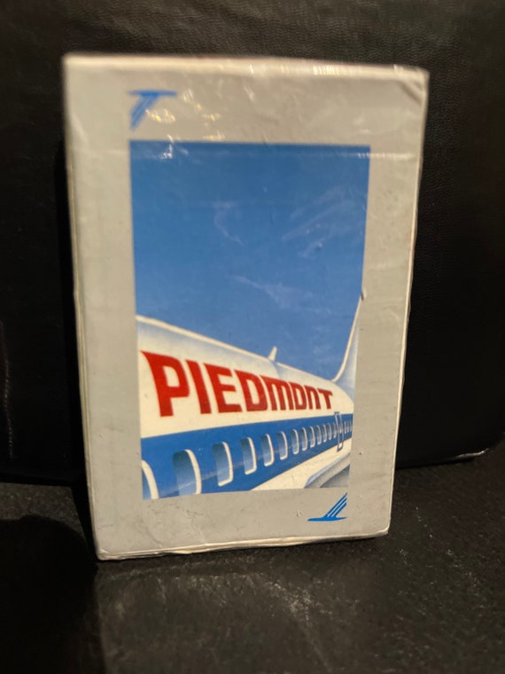 Piedmont Airlines playing cards