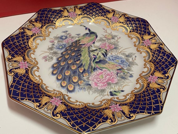 Japanese Peacock Plate