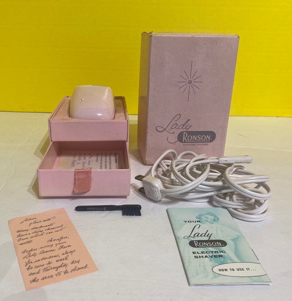 Pink Lady Ronson electric razor