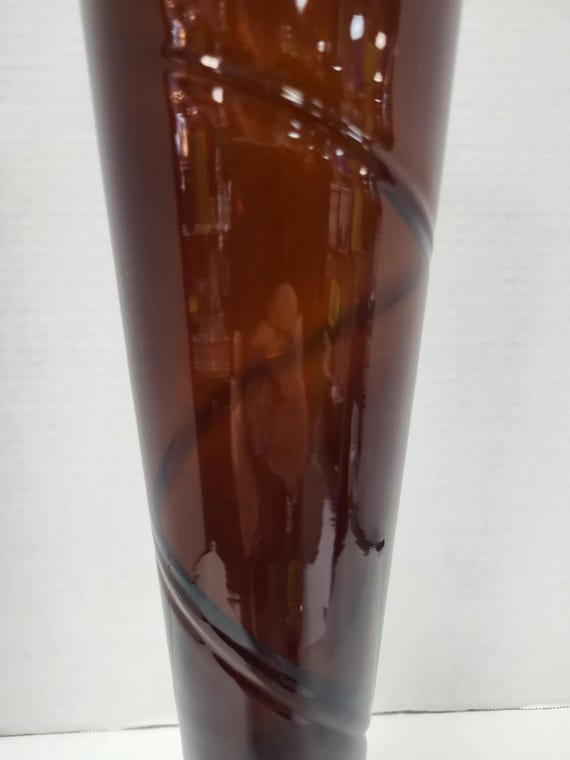 Tall Brown Vase