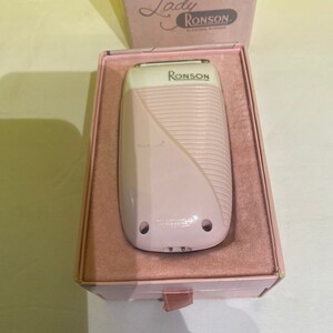 Ronson Razor Pink Lady Ronson Electric Razor - Etsy