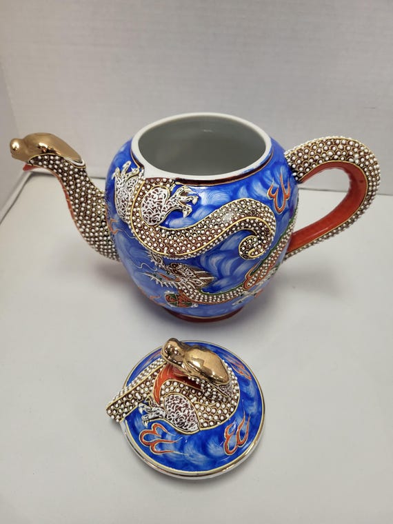 Kutani Dragon ware Tea Set