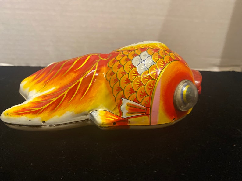 Googly Eye Goldfish Windup Spielzeug Etsy