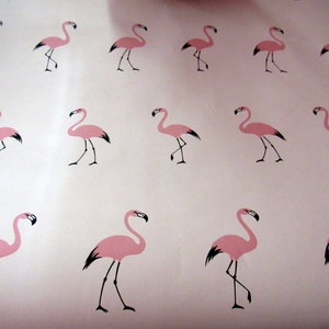Pink Flamingo Wallpaper Roll