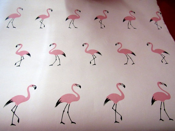 Pink Flamingo Wallpaper Roll