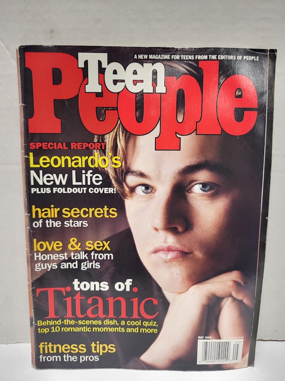 Leo DiCaprio Titanic Teen People Magazine