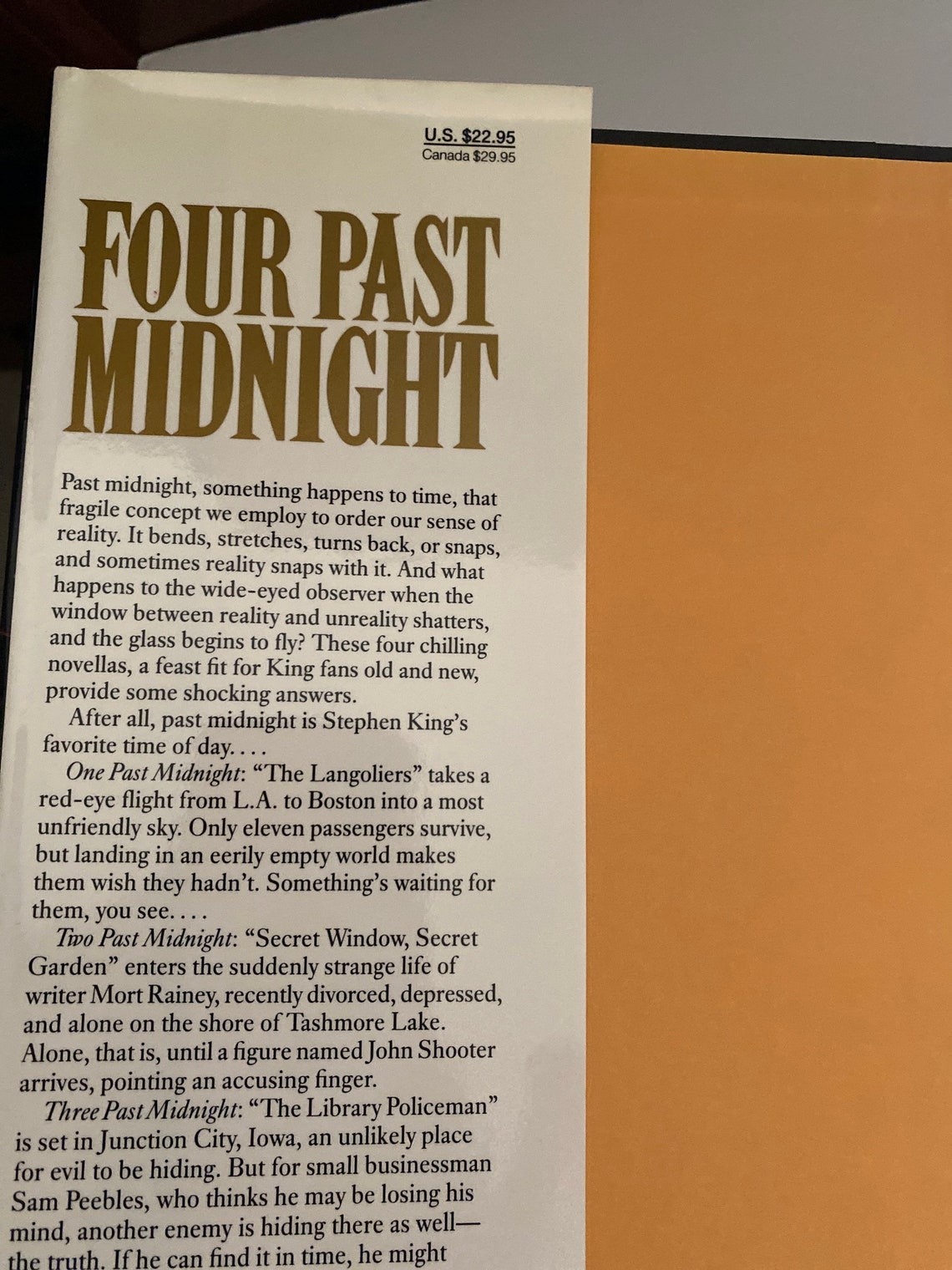 stephen king four past midnight first edition stephen king four past midnight first edition