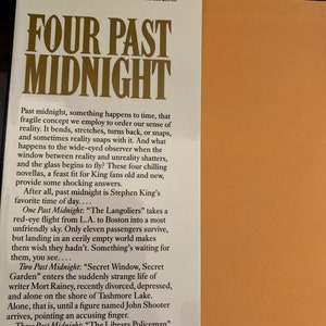 stephen king four past midnight first edition stephen king four past midnight first edition