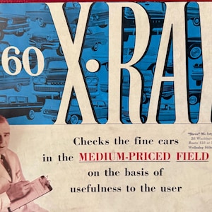 1960 X-RAY RAMBLER brochure